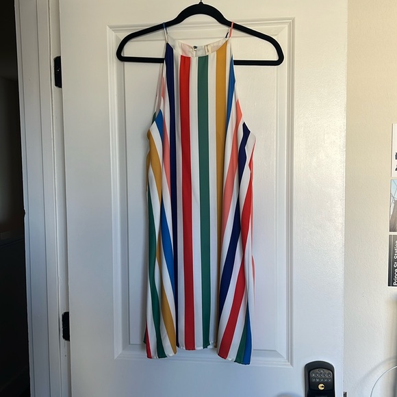 Colorful Striped Dress from Ivy and Leo - Sz Large - Picture 1 of 3